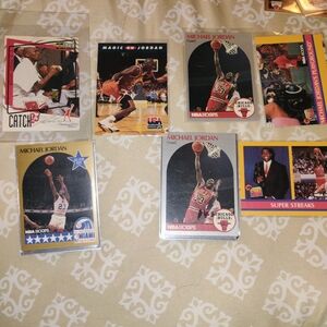 Michael Jordan Basketball Trading Card Collection